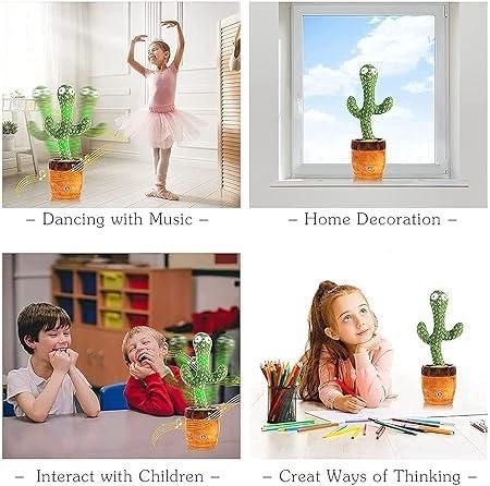 LEDMusical Dancing & Mimicry Cactus Toy