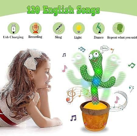 LEDMusical Dancing & Mimicry Cactus Toy