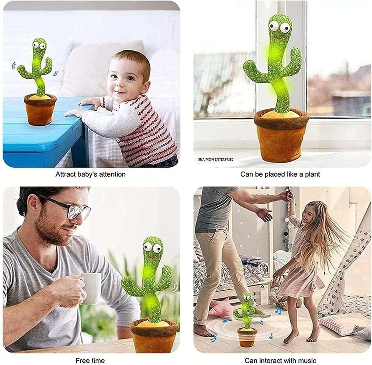 LEDMusical Dancing & Mimicry Cactus Toy