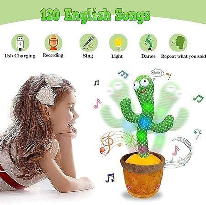 LEDMusical Dancing & Mimicry Cactus Toy